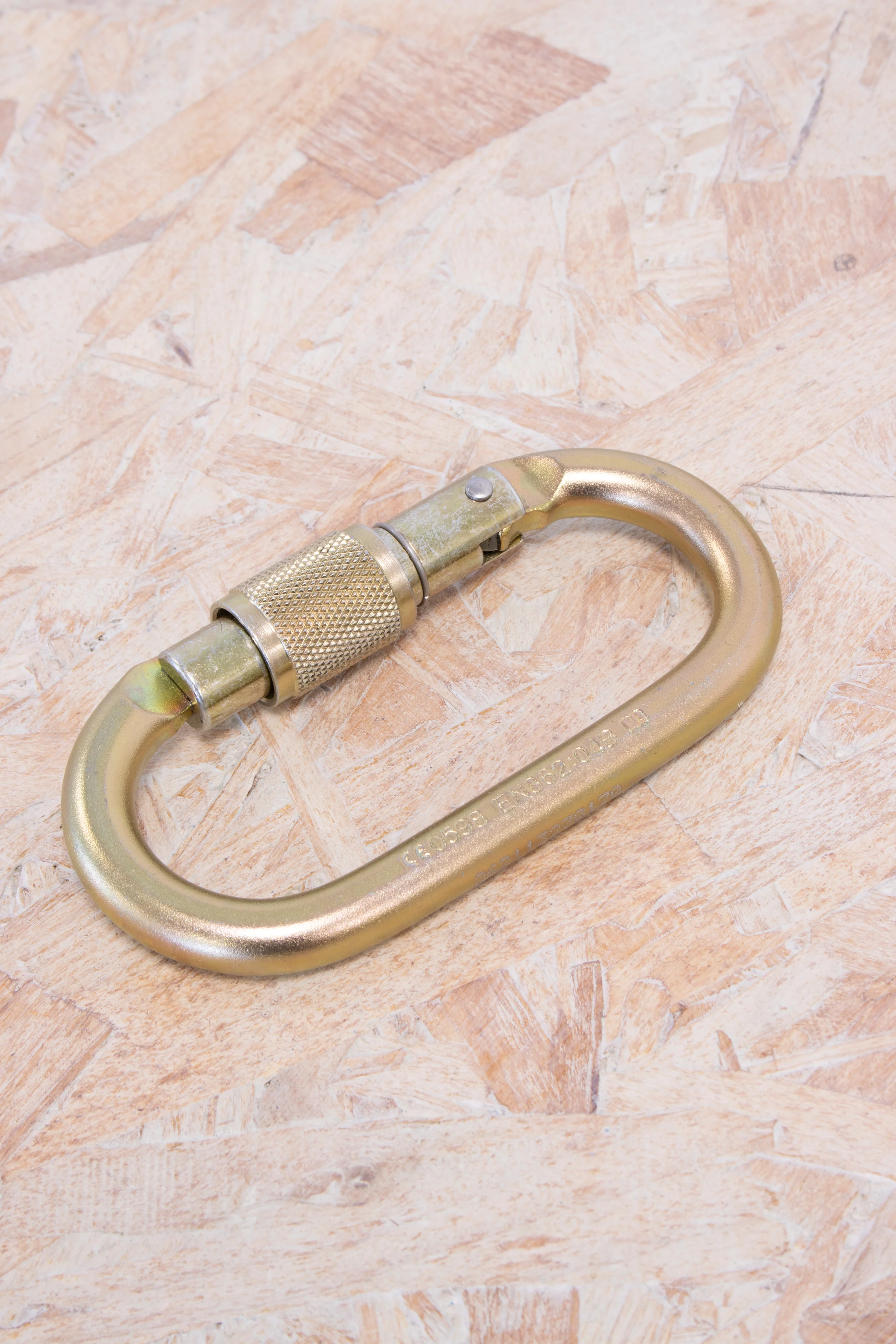 5 x ISC - Keylock Steel Oval Karabiner, with Factory Serial Number - Image 3