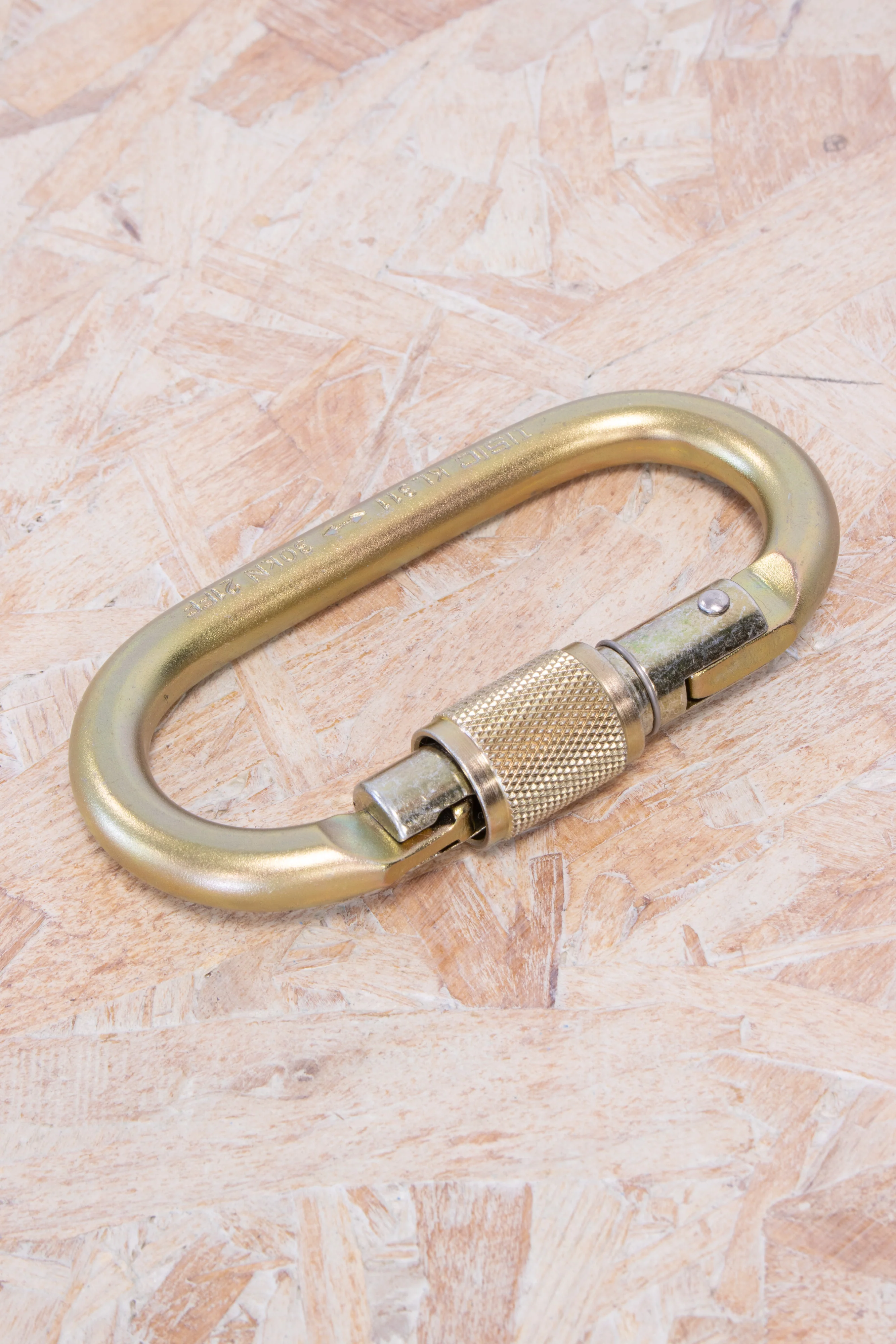 5 x ISC - Keylock Steel Oval Karabiner, with Factory Serial Number - Image 4