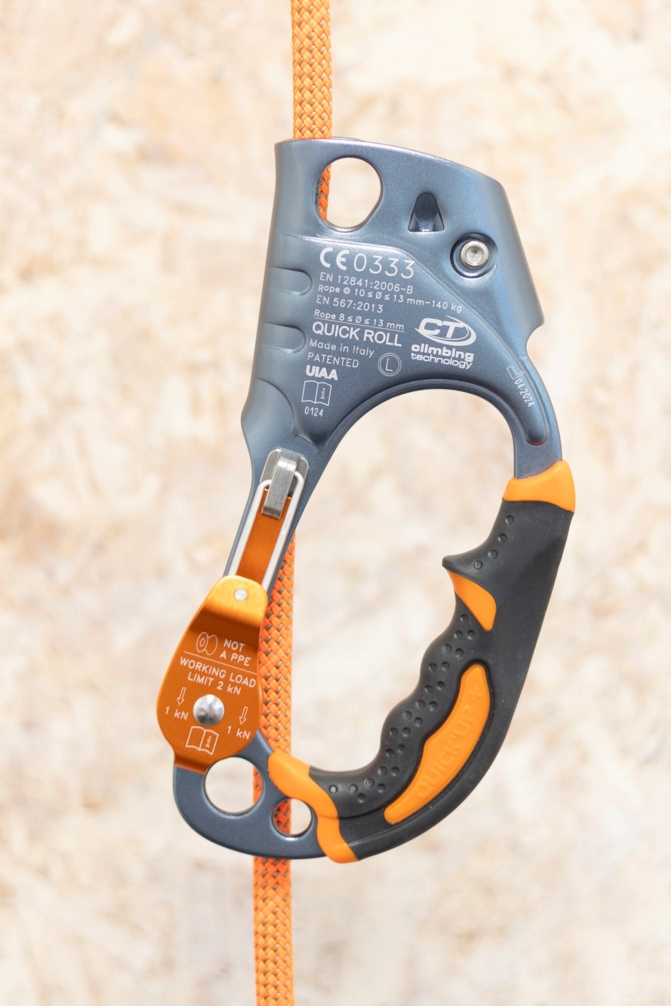 Climbing Technology - Quick Roll Ascender + Pulley - Image 6