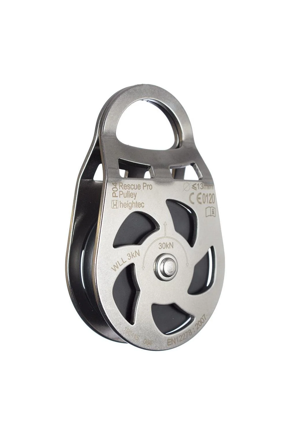 Heightec - Rescue Pulley, Stainless - Image 2