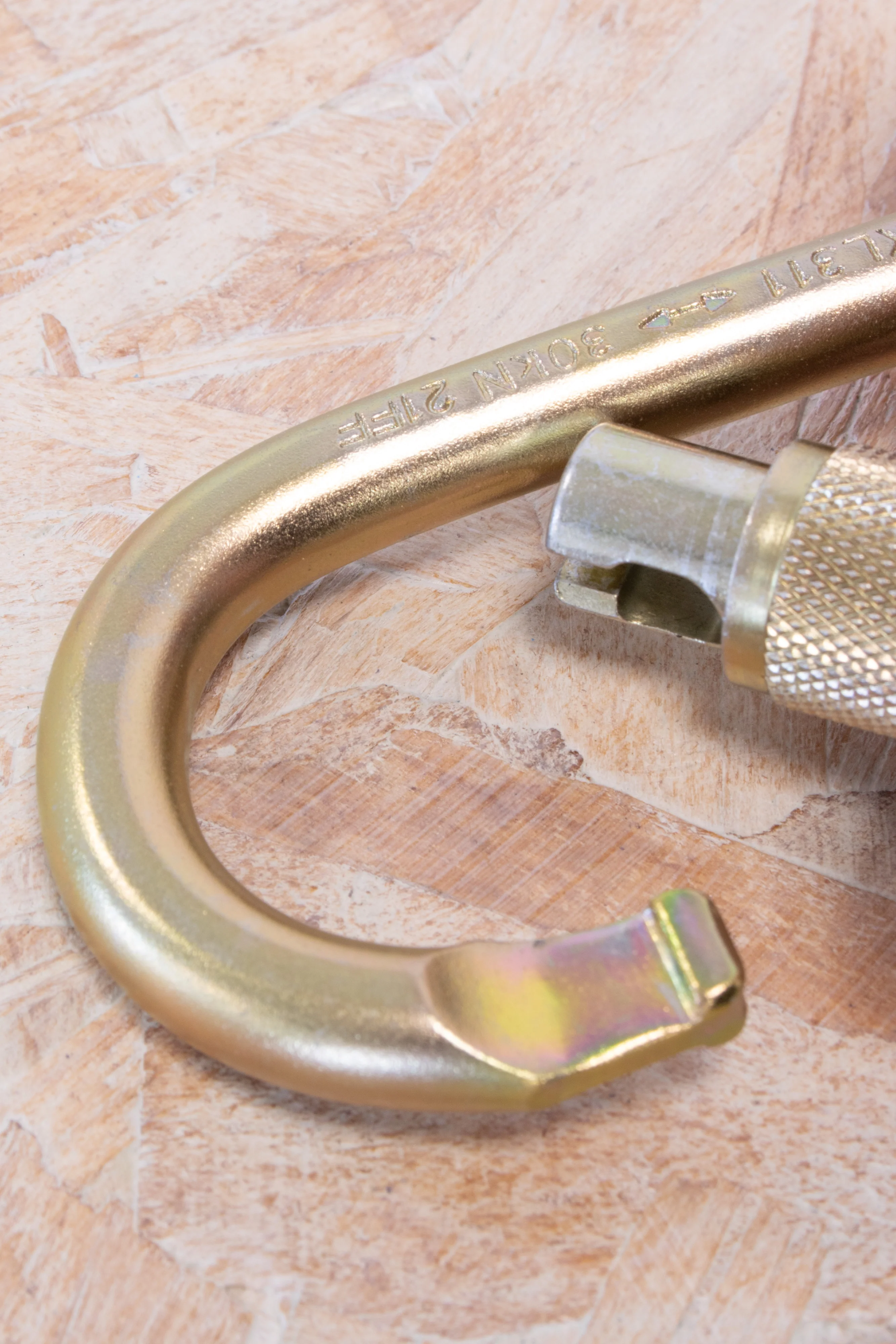 ISC - Keylock Steel Oval Karabiner, with CUSTOM Serial Number - Image 4