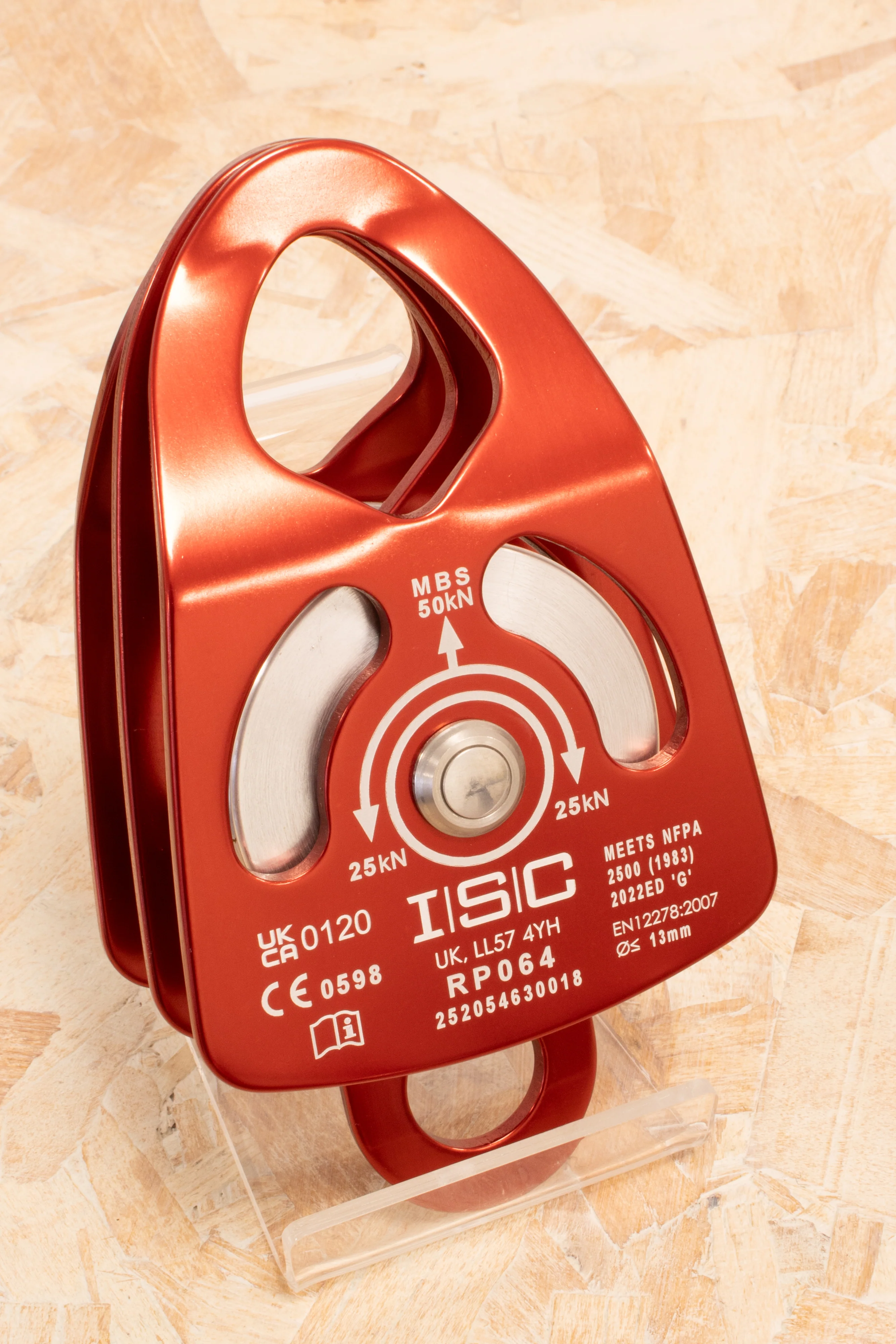 ISC - Double Prussik Pulley - Aluminium - Image 4
