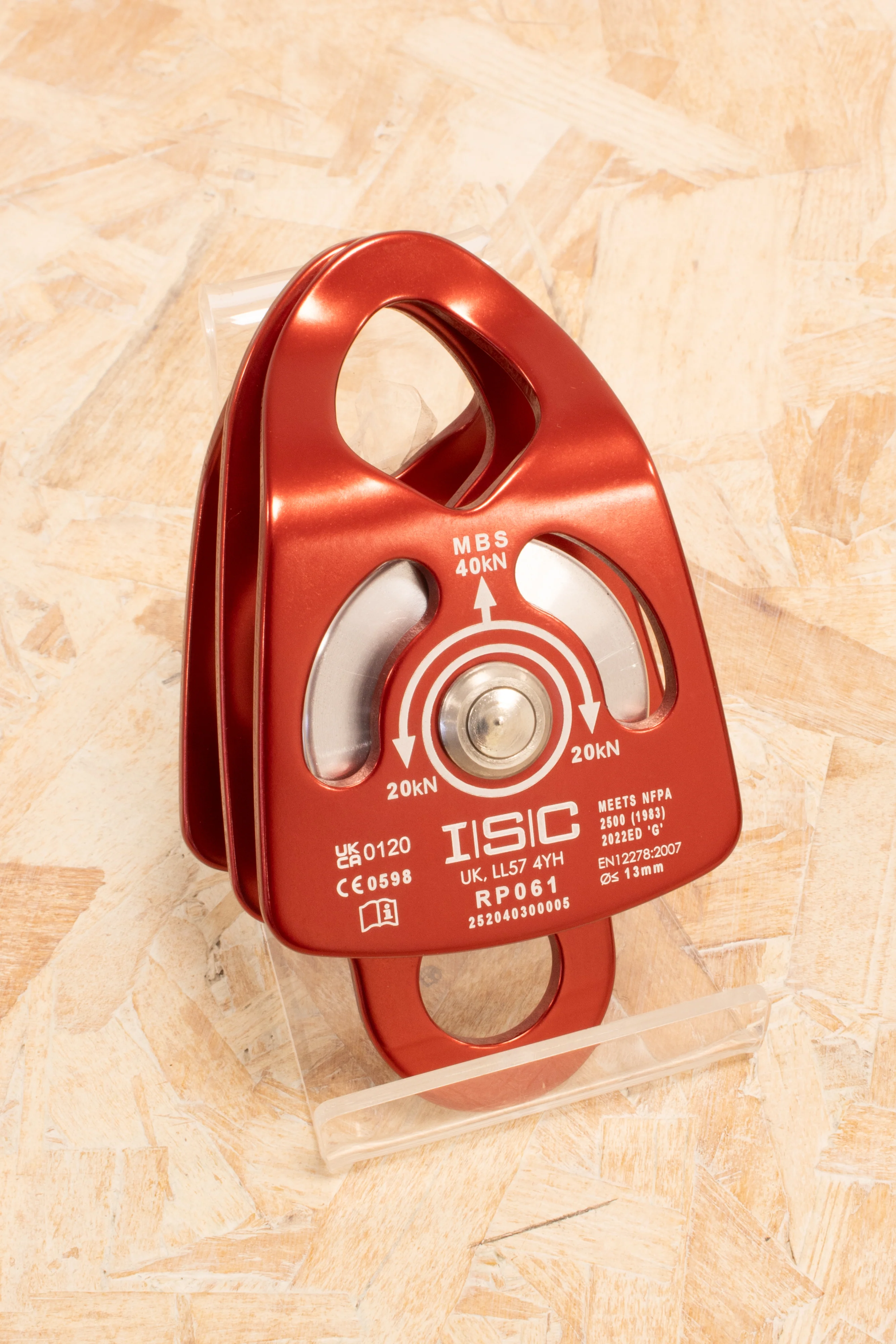 ISC - Double Prussik Pulley - Aluminium - Image 5