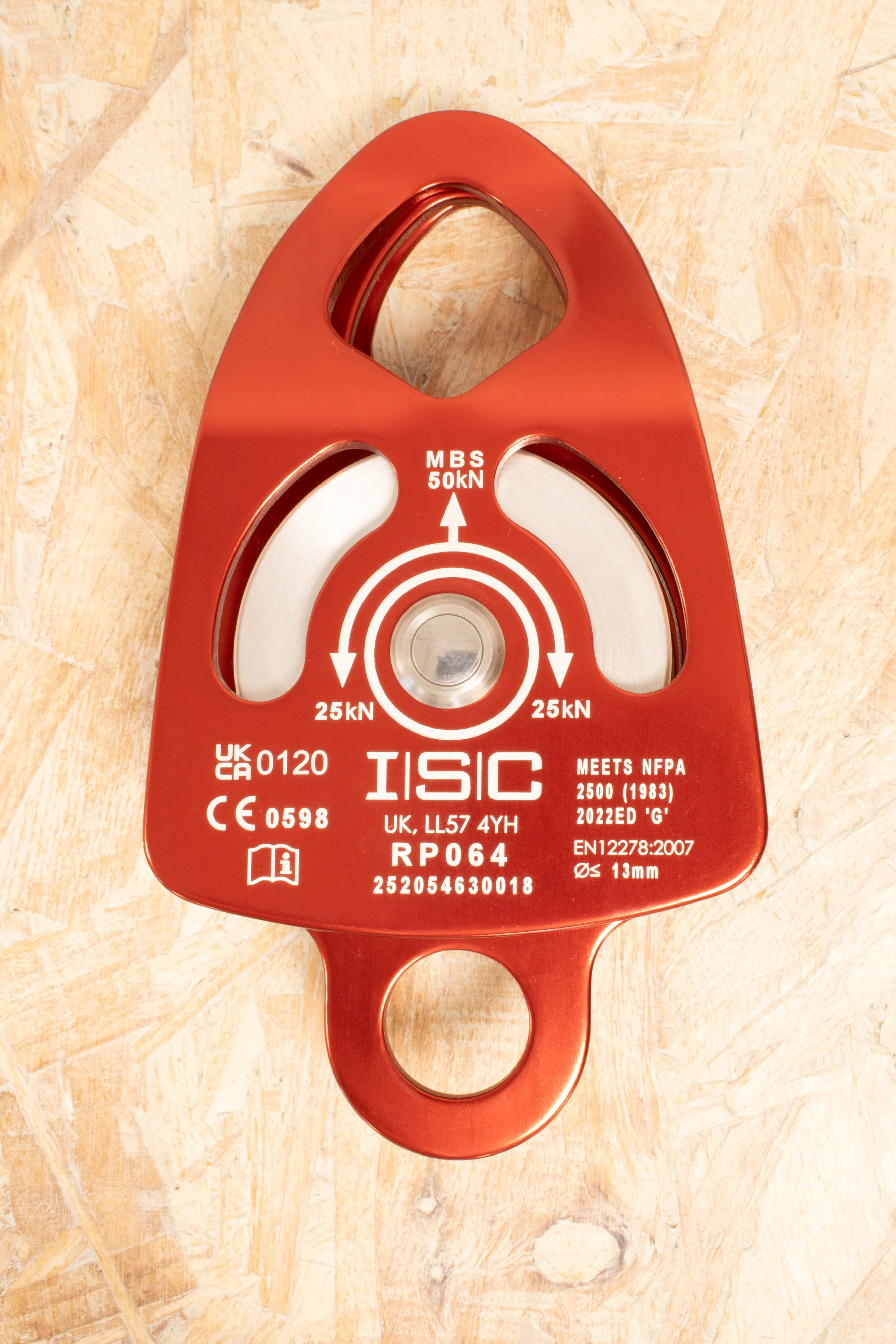 ISC - Double Prussik Pulley - Aluminium - Image 8
