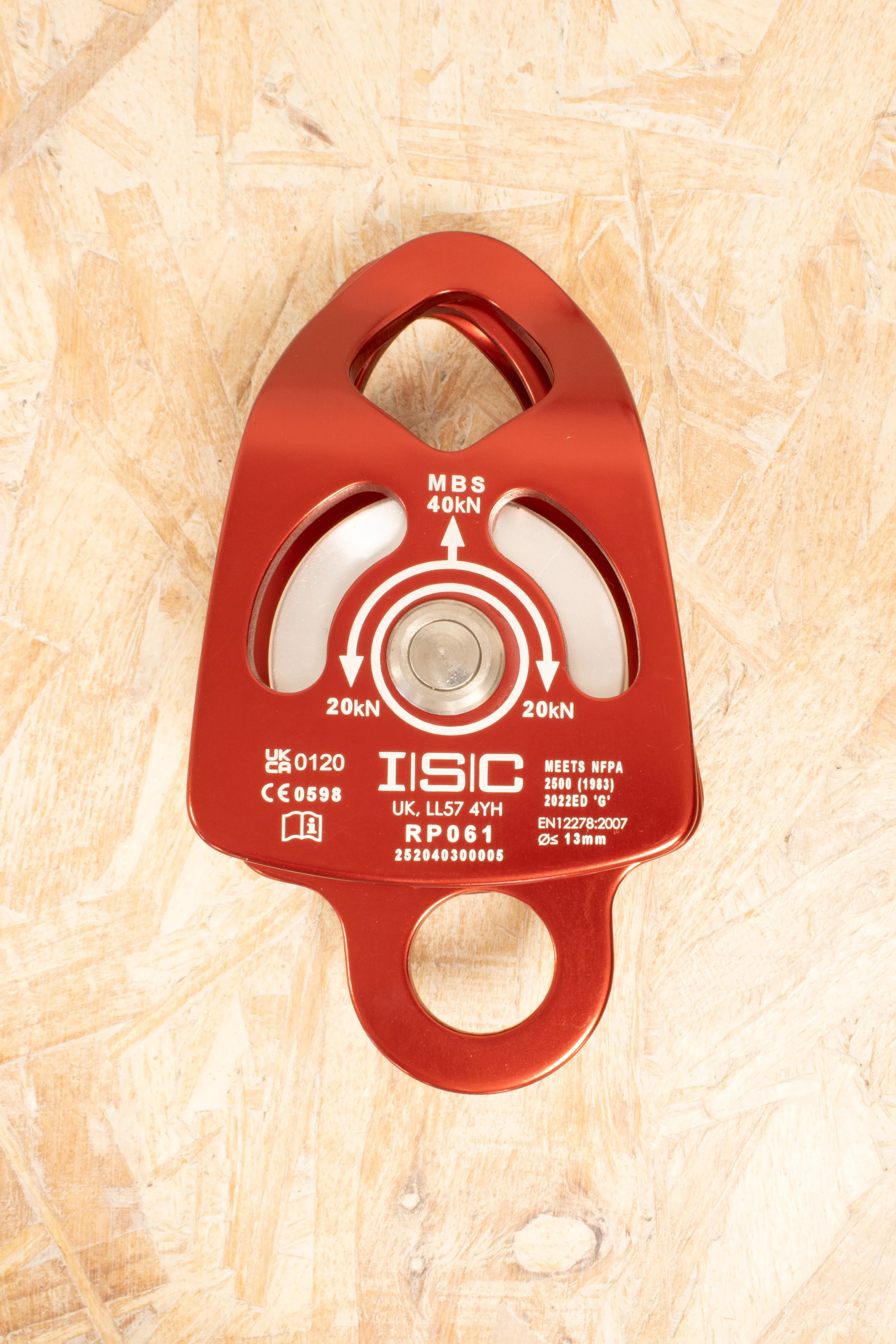 ISC - Double Prussik Pulley - Aluminium - Image 9