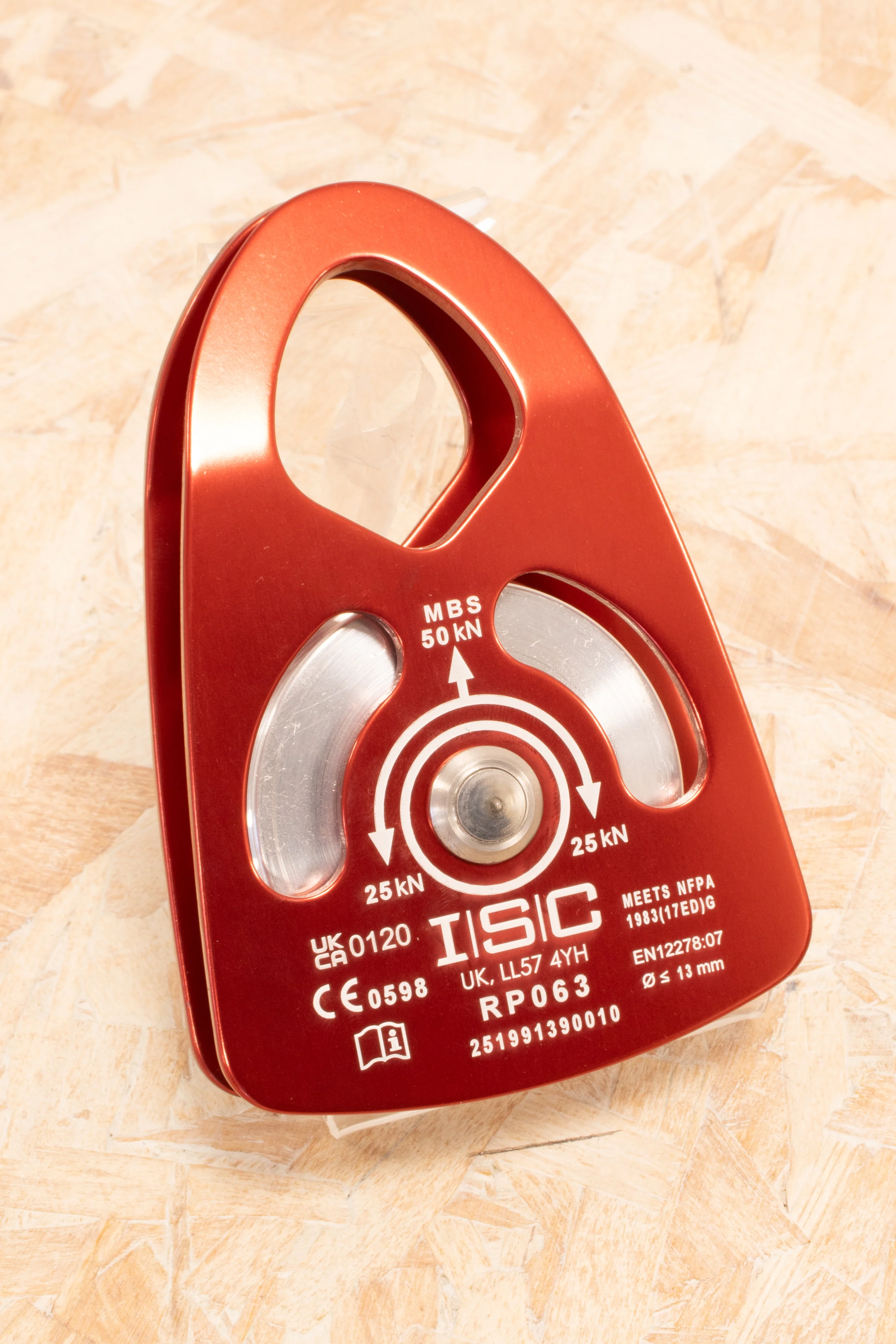 ISC - Single Prussik Pulley - Aluminium - Image 3