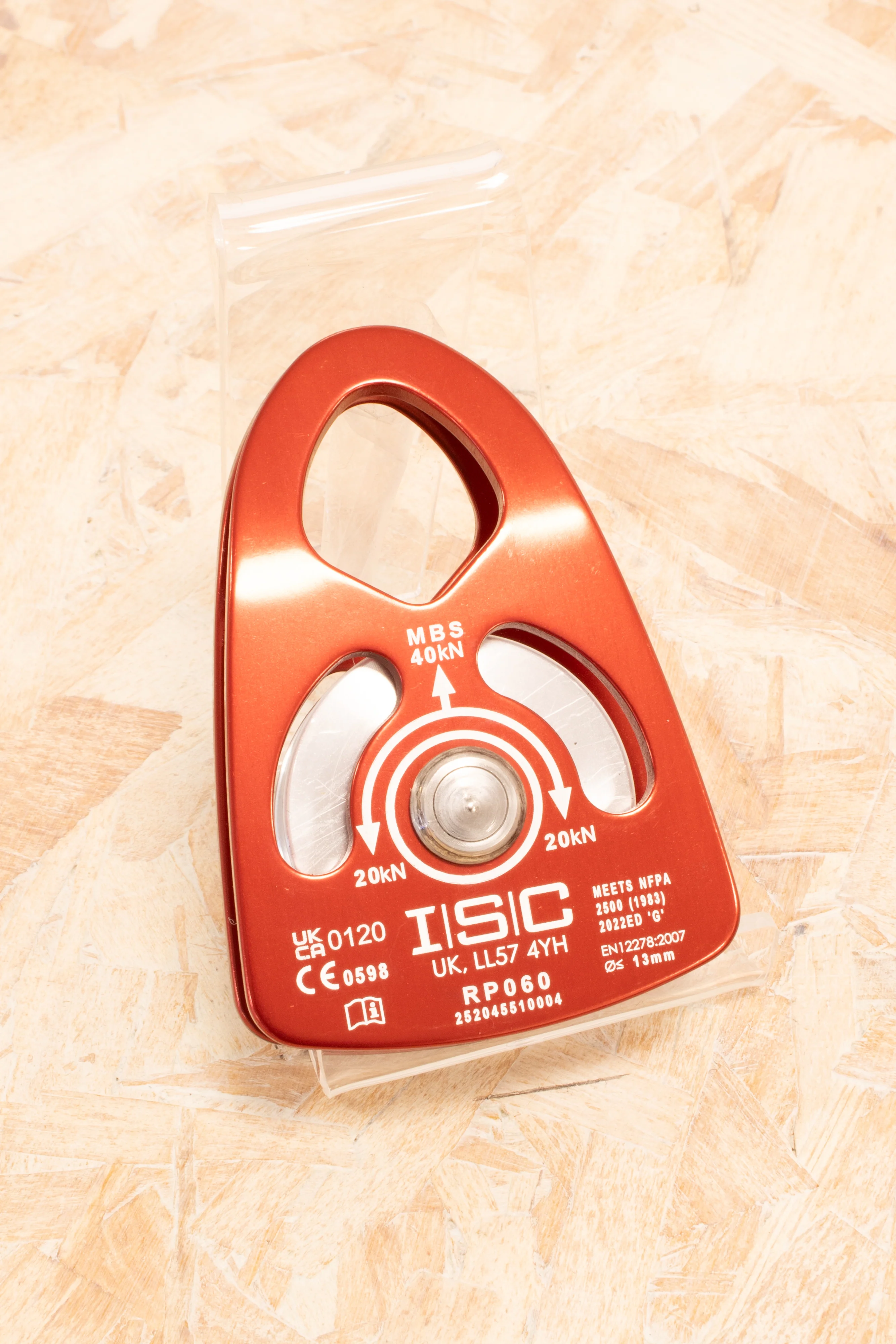 ISC - Single Prussik Pulley - Aluminium - Image 4