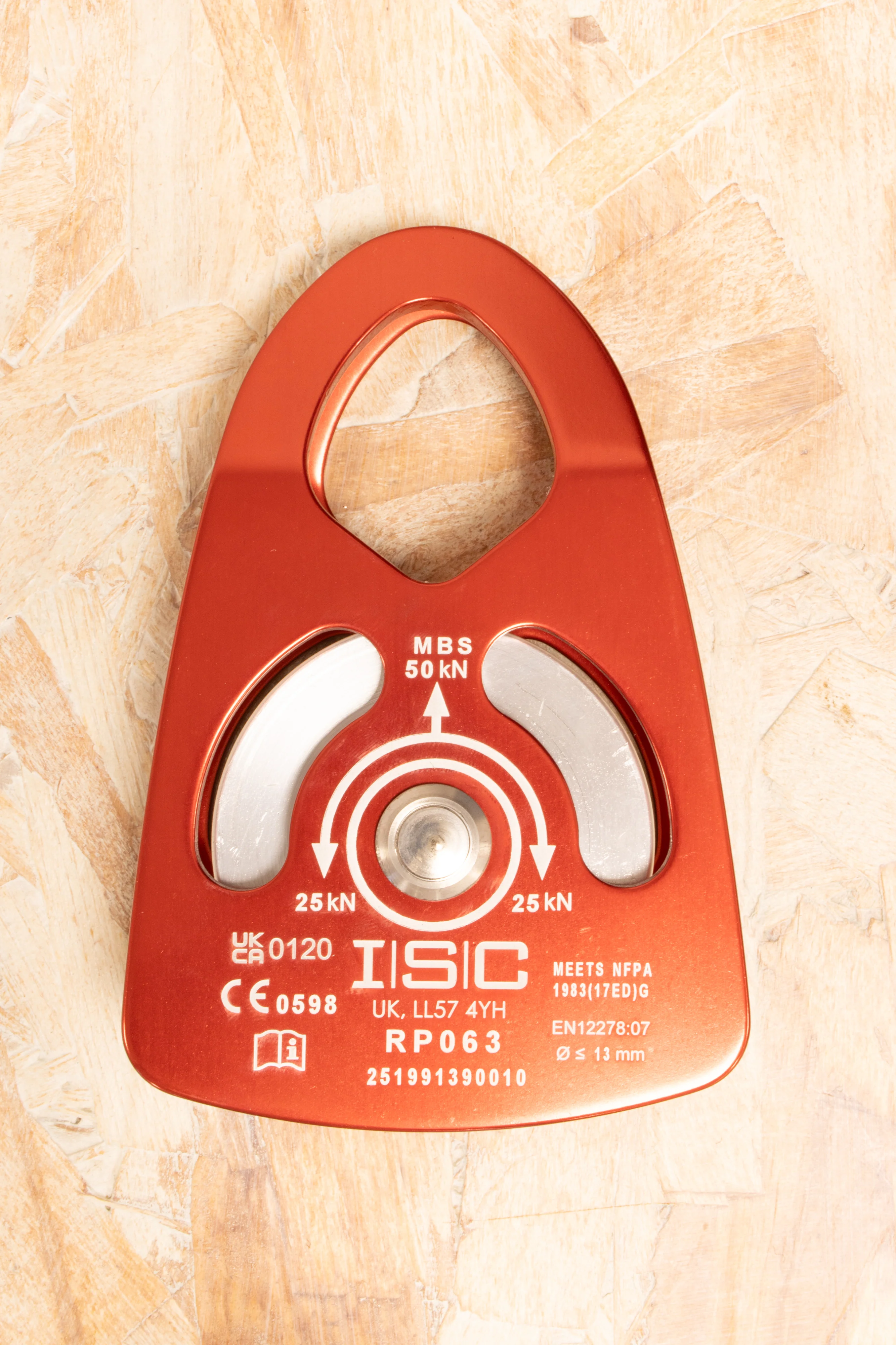 ISC - Single Prussik Pulley - Aluminium - Image 7