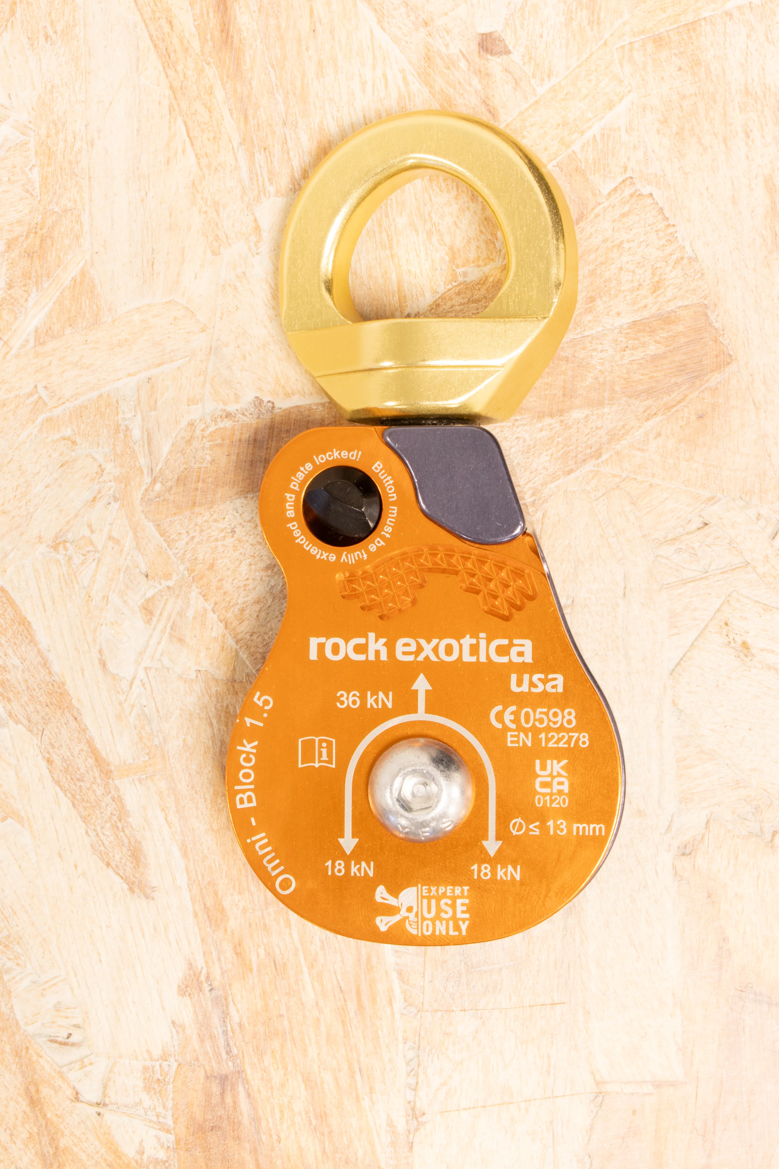 Rock Exotica - Omni Block 1.5 Single Pulley - Image 3